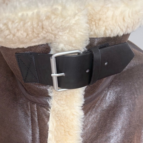 Zara Double Faced Sherpa Jacket Size S - Picture 4 of 7